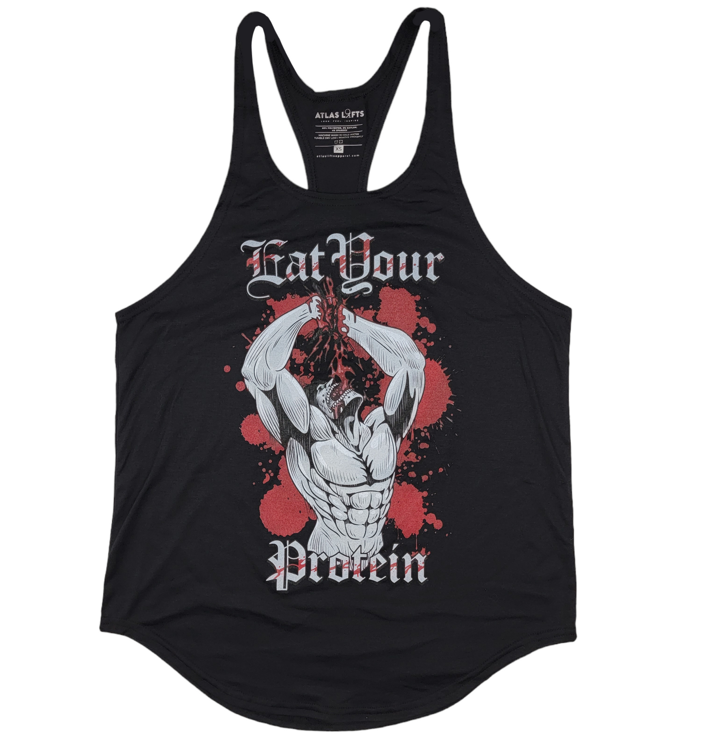 Eat Your Protein: Racerback Stringer